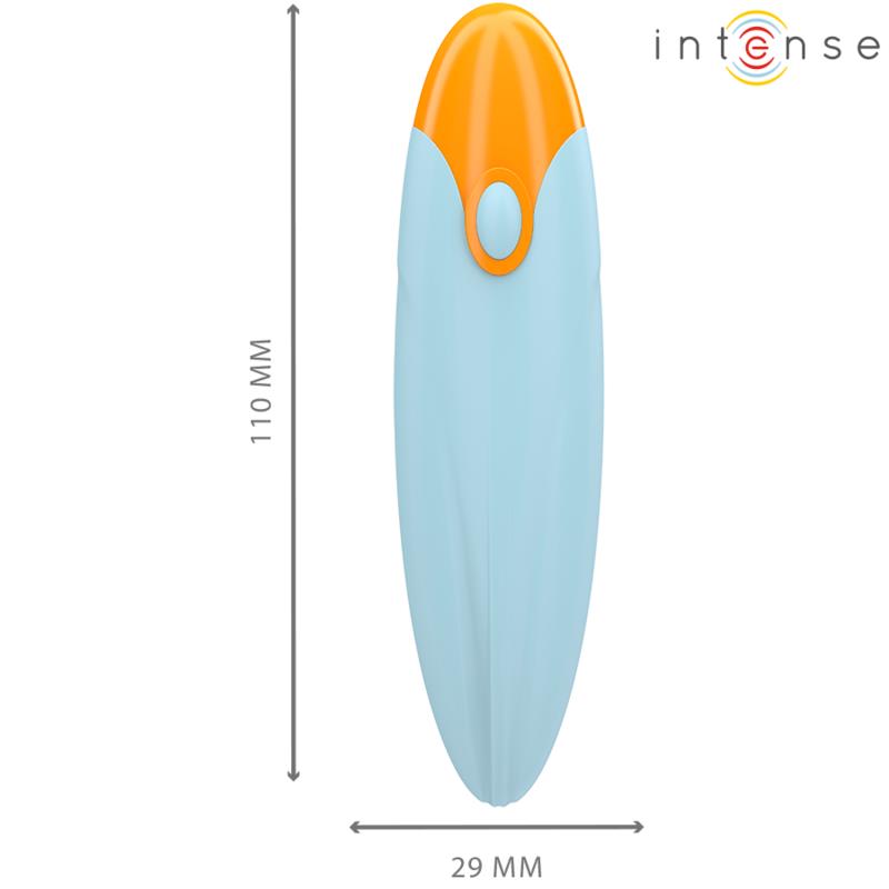 MIKE VIBRATING BULLET 10 VIBRATIONS BLUE