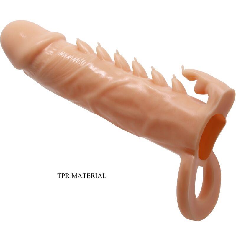 EMMIT PENIS SLEEVE + CLITORIS STIMULATOR FLESH