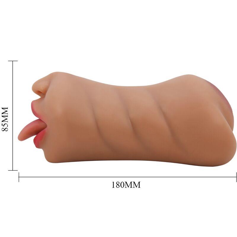 SARAH DOUBLE MASTURBATOR MOUTH & VAGINA FLESH