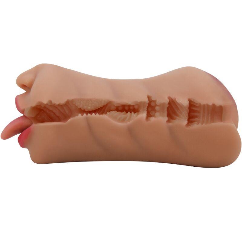 SARAH DOUBLE MASTURBATOR MOUTH & VAGINA FLESH