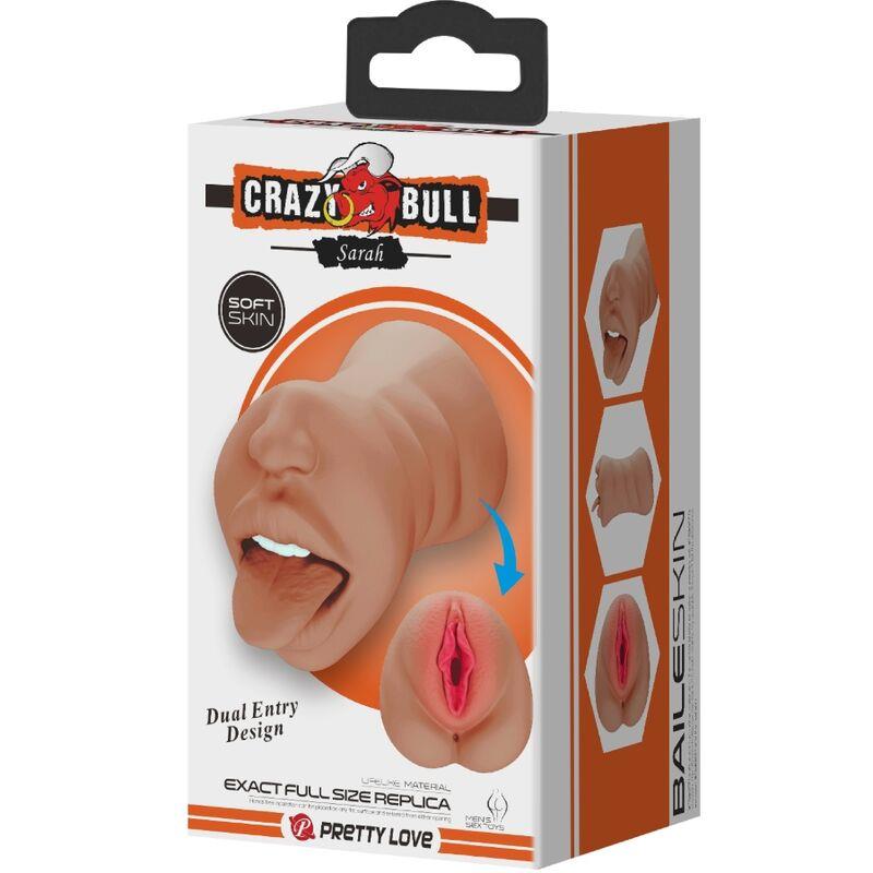 SARAH DOUBLE MASTURBATOR MOUTH & VAGINA FLESH