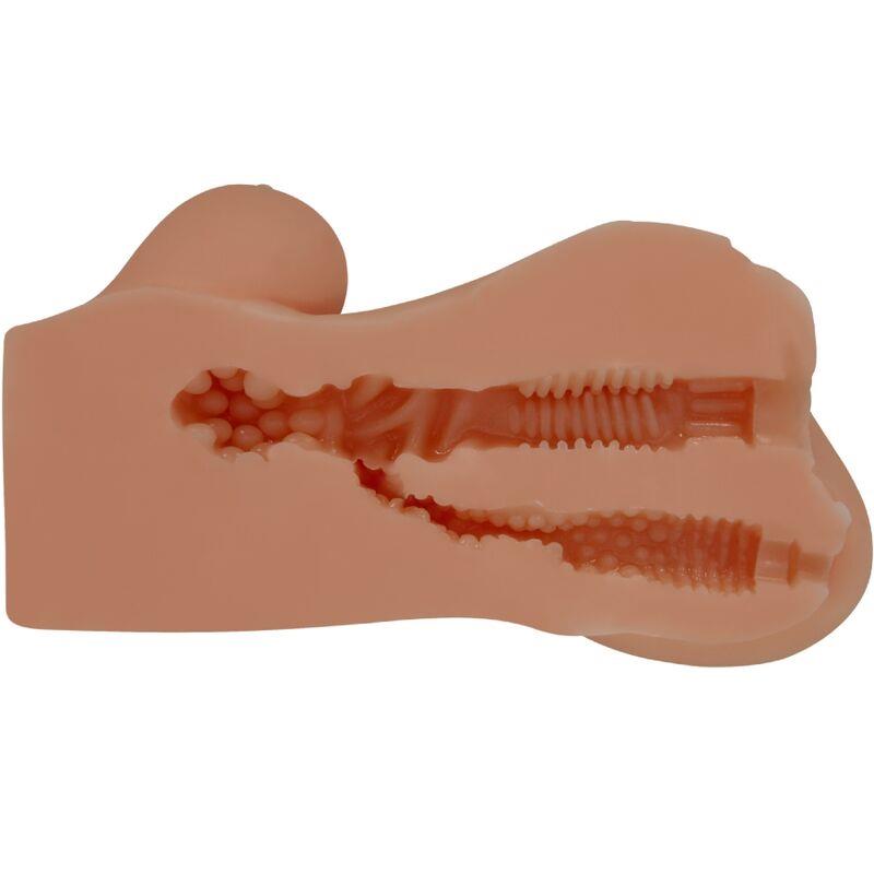 HANNAH DOUBLE MASTURBATOR VAGINA & ANUS REALISTIC MULATTO