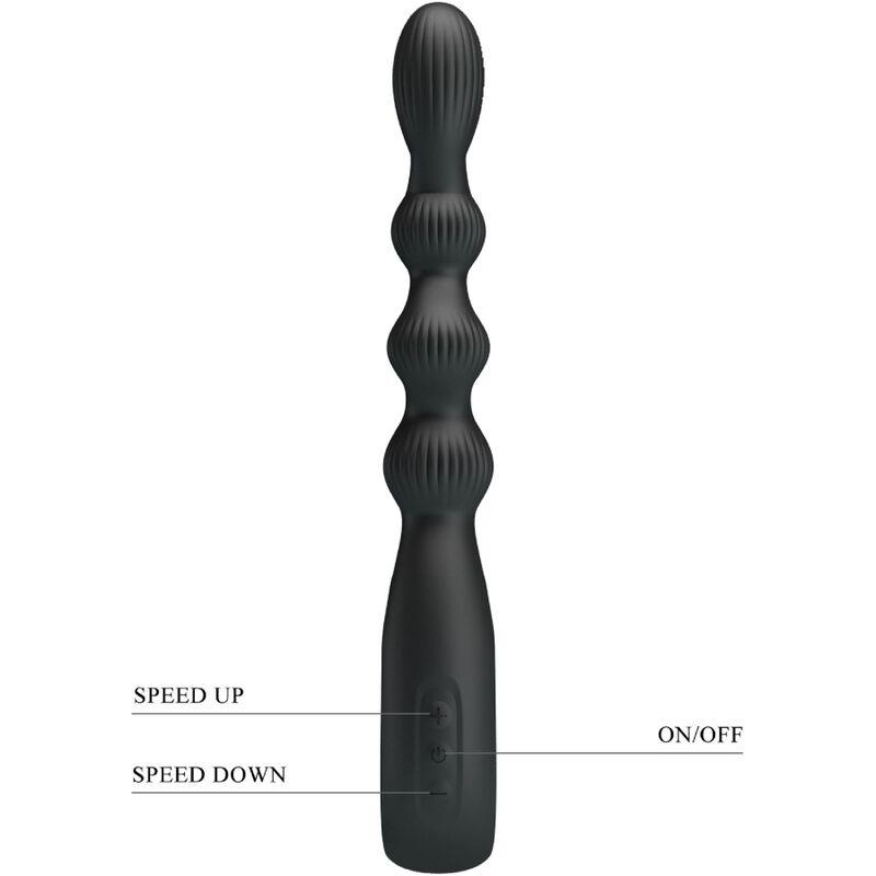 FEDERER ANAL VIBRATOR 12 VIBRACIJA CRNI
