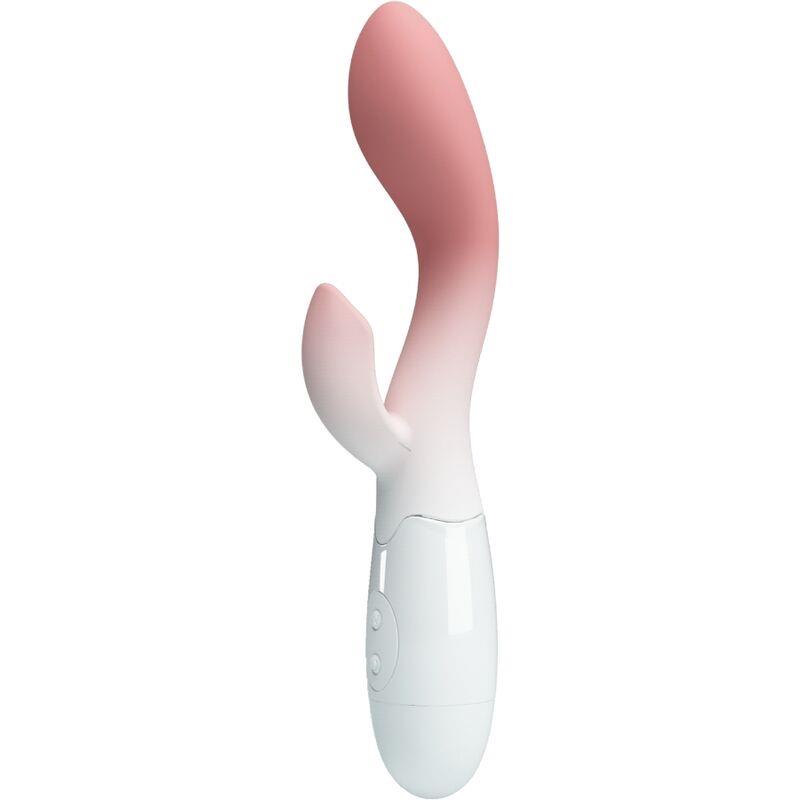 BRIGHTY G-SPOT VIBRATOR + CLITORIS STIMULATOR 30 VIBRATIONS PINK
