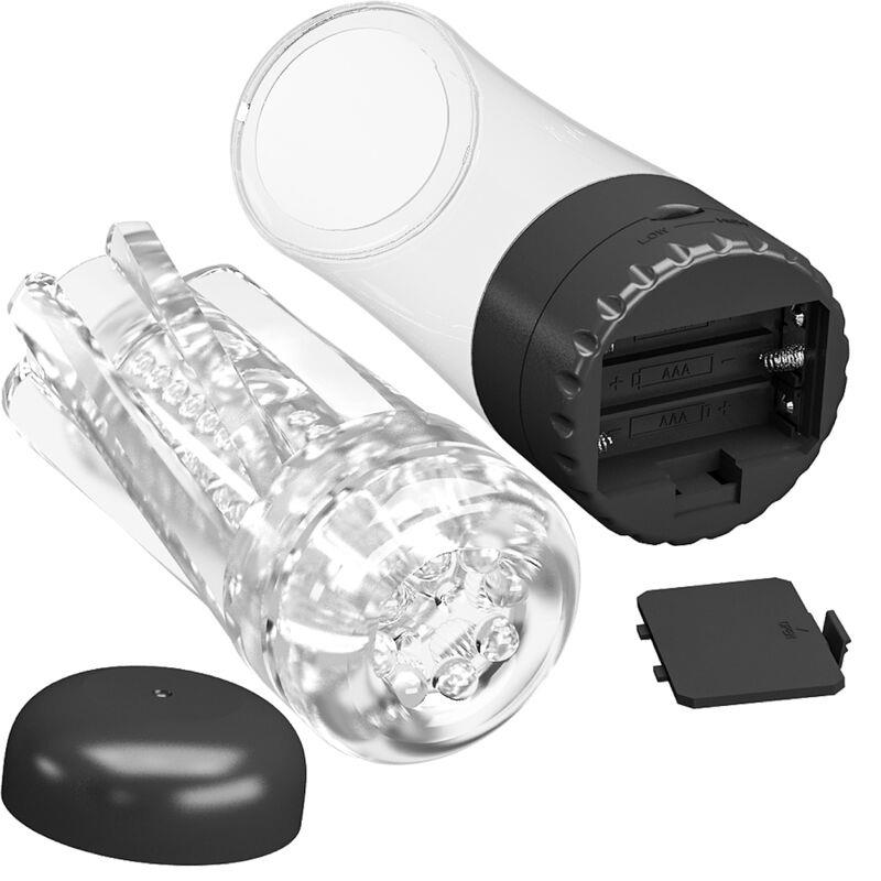 TAMARA MALE MASTURBATOR MULTI-SPEED VIBRATOR BLACK