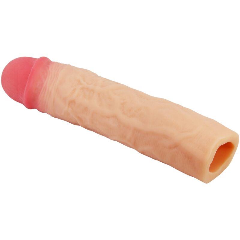 DEREK PENIS SLEEVE WITH 7.6 CM EXTENSION FLESH