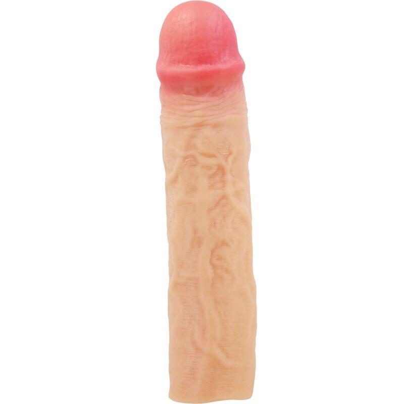 DEREK PENIS SLEEVE WITH 7.6 CM EXTENSION FLESH