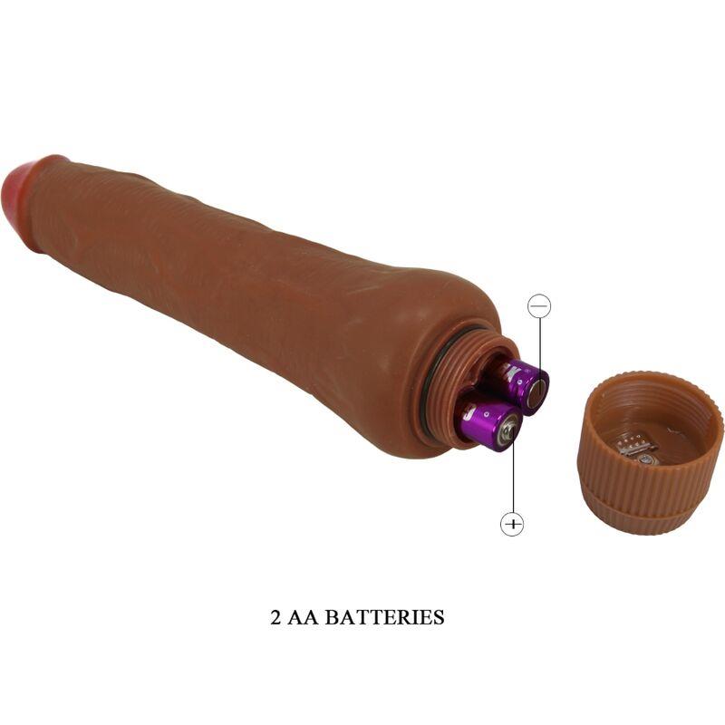 DRYAD REALISTIC VIBRATOR 25 CM MULATTO