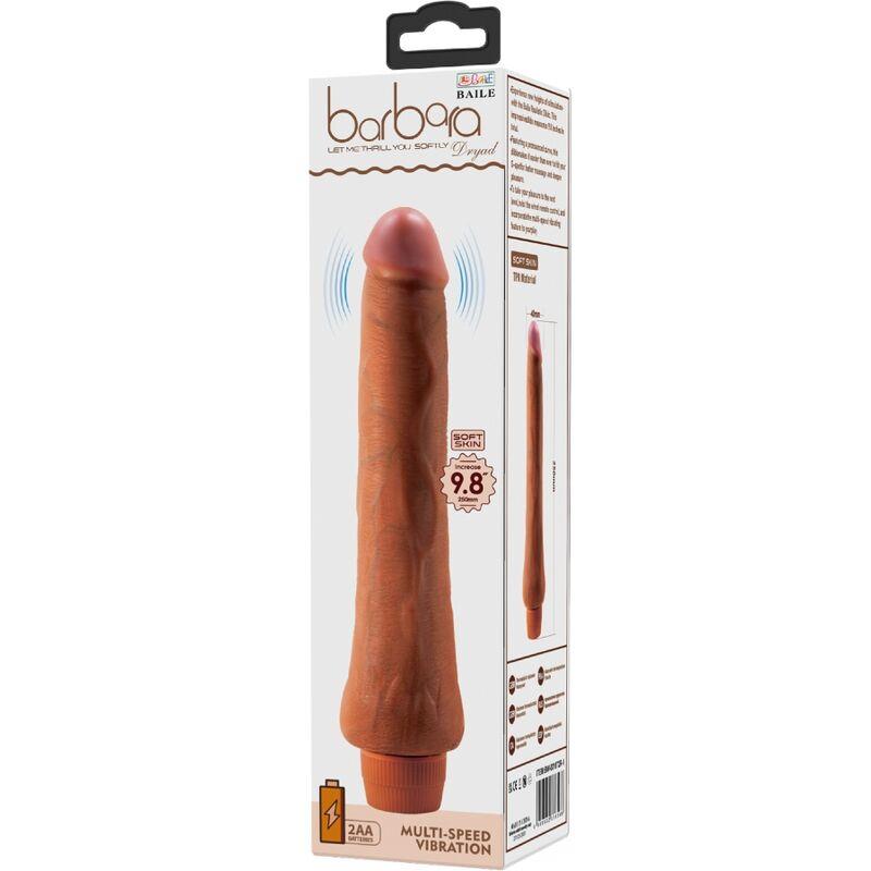 DRYAD REALISTIC VIBRATOR 25 CM MULATTO