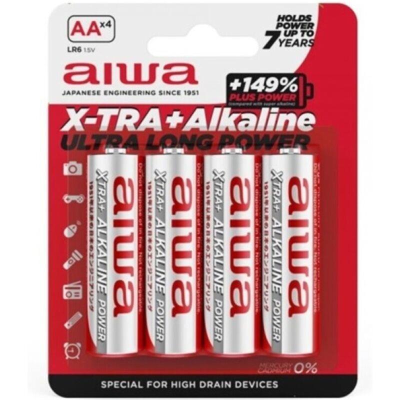 X-TRA ALKALINE AA ALKALINE BATTERY LR6 BLISTER*4