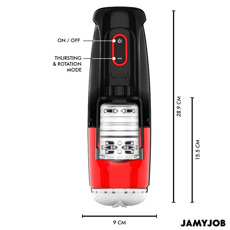 STORM AUTOMATIC VAGINA MASTURBATOR 10 ROTATION AND THRUST MODES