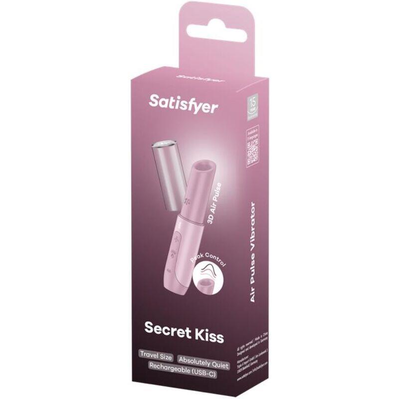 SECRET KISS WAVE CLITORIS STIMULATOR PINK