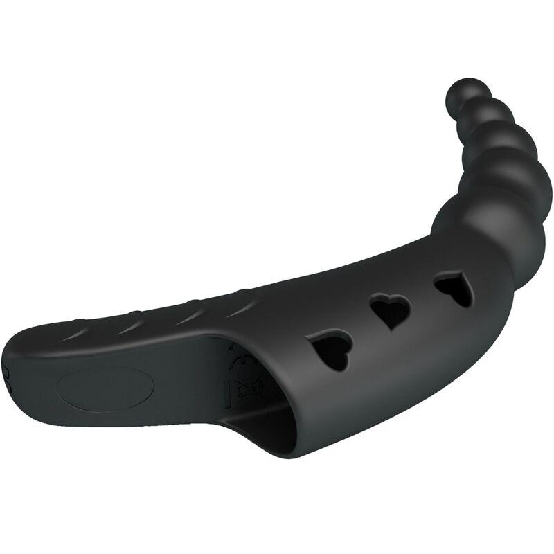 JORDIN FINGER VIBRATOR 10 VIBRACIJA CRNI