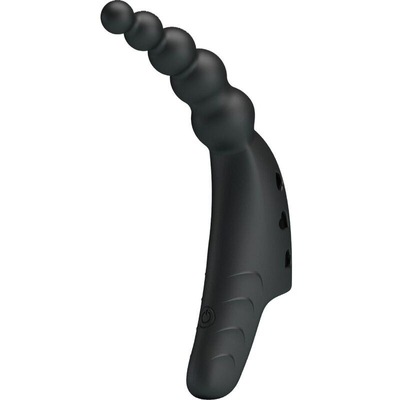JORDIN FINGER VIBRATOR 10 VIBRACIJA CRNI