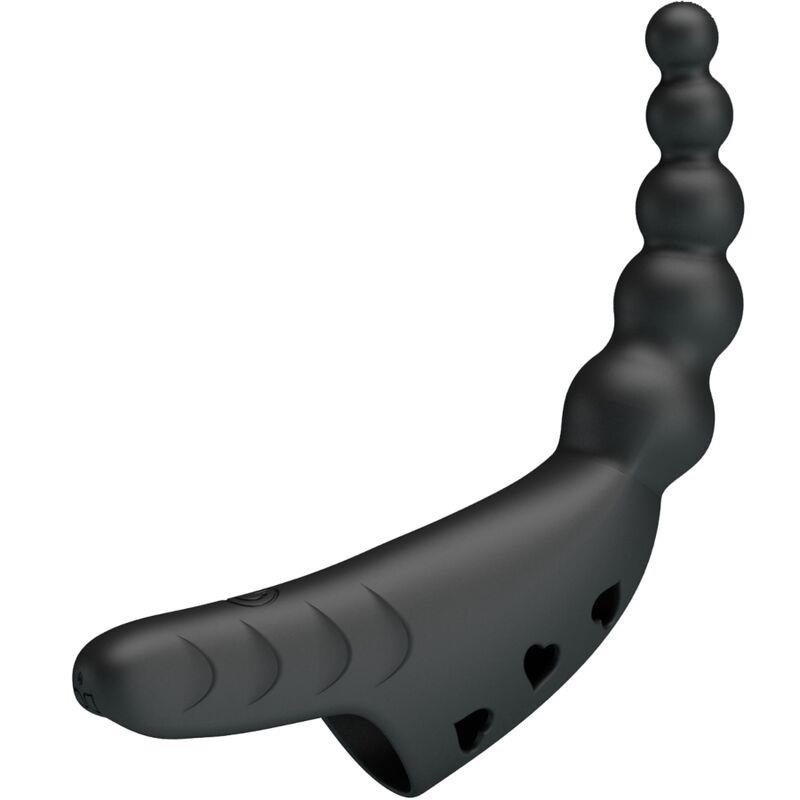 JORDIN FINGER VIBRATOR 10 VIBRACIJA CRNI