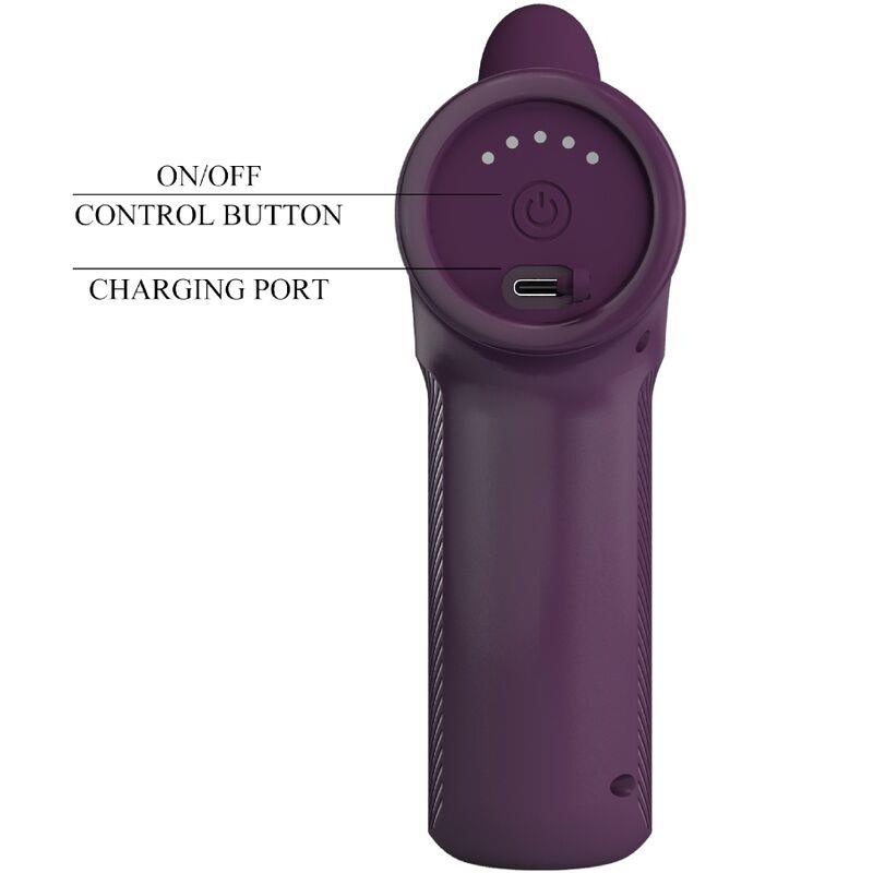 DJ SCHOLAR MASSAGER 5 SETTINGS PURPLE