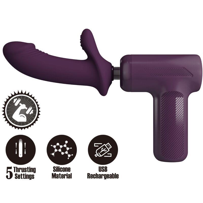 DJ SCHOLAR MASSAGER 5 SETTINGS PURPLE