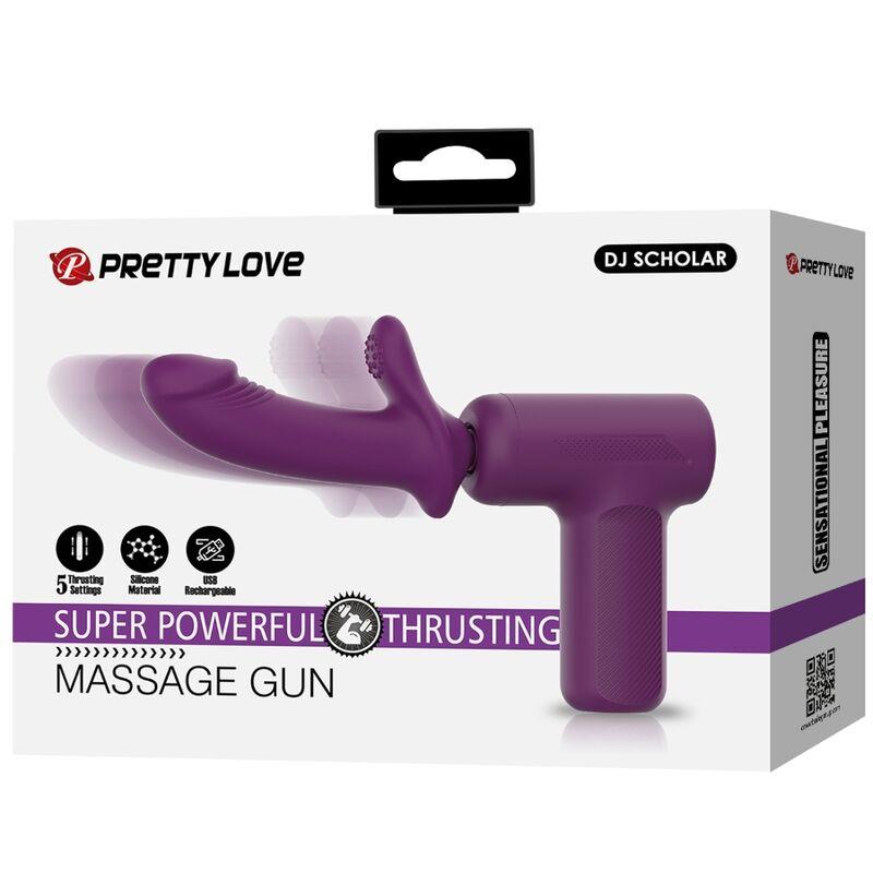 DJ SCHOLAR MASSAGER 5 SETTINGS PURPLE
