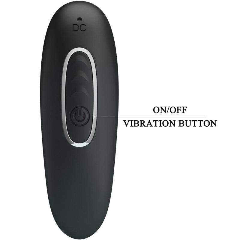 CORBAN ANAL VIBRATOR 10 VIBRATIONS BLACK