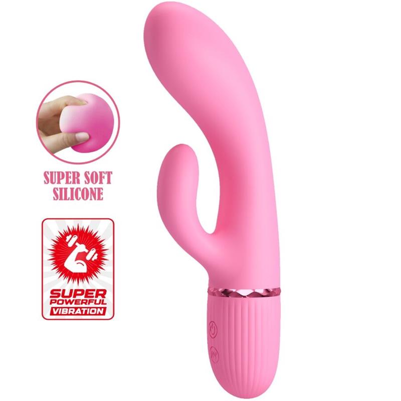 MARSKI RABBIT VIBRATOR & G-SPOT ROZA