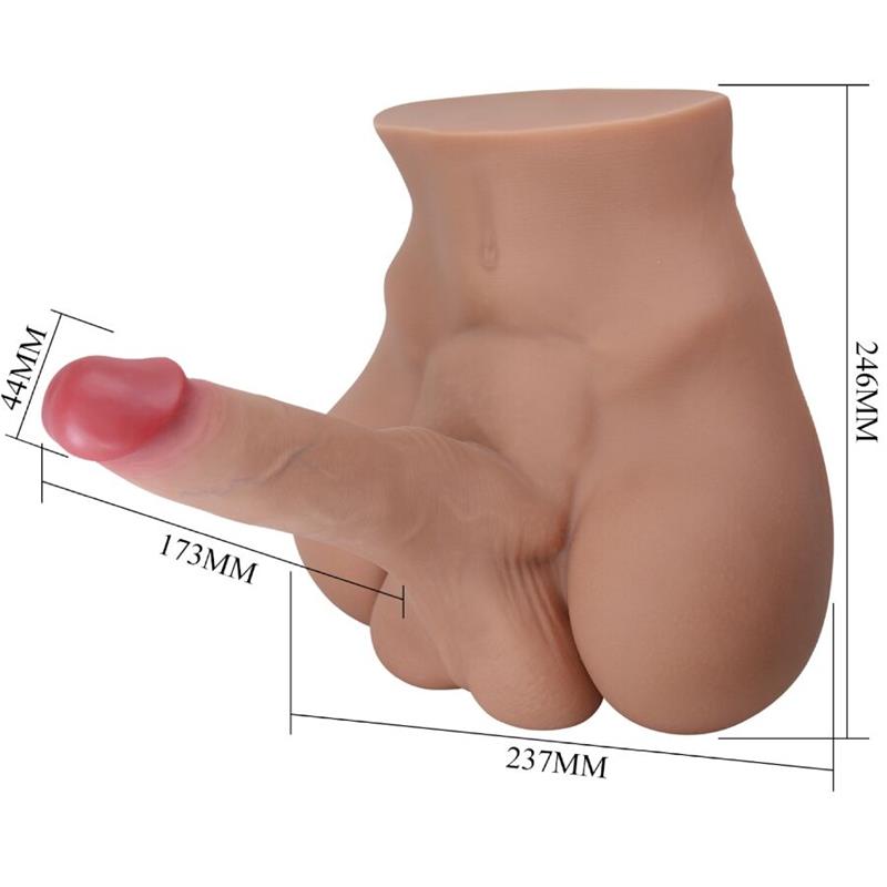 RHYNE BACK REALISTIC NATURAL MASTURBATOR