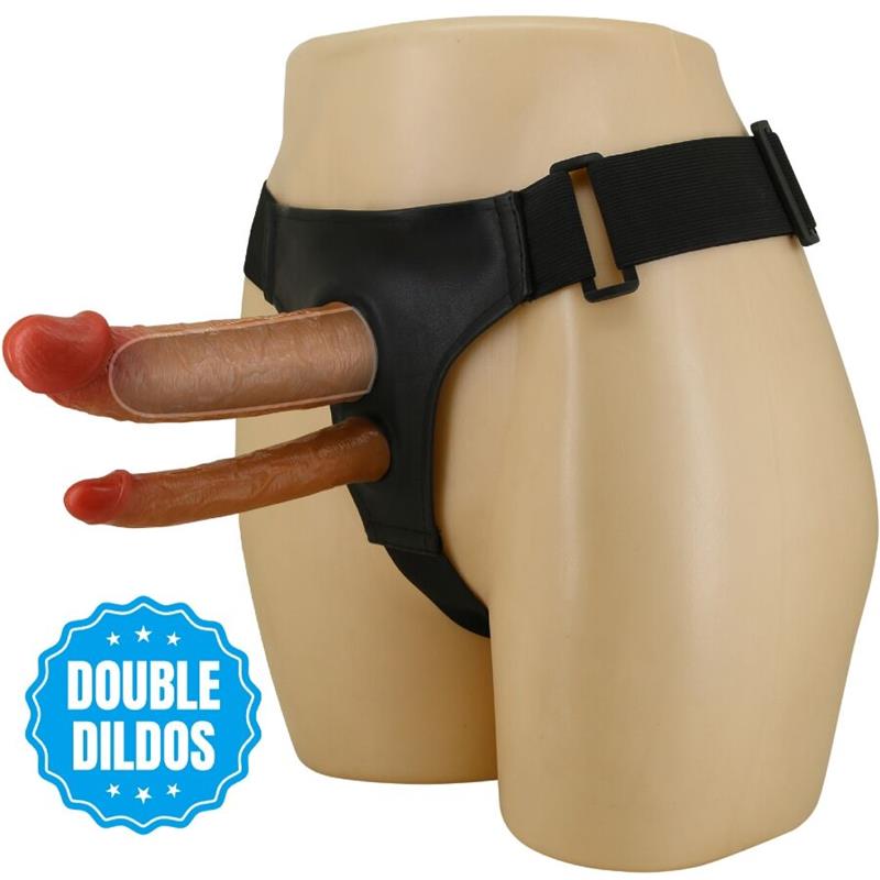 KEAVEN HARNESS BRIEFS UNIVERSAL & COMFORTABLE DOUBLE DILDO