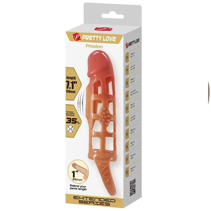 PRESTON VIBRATING PENIS SLEEVE 18 CM