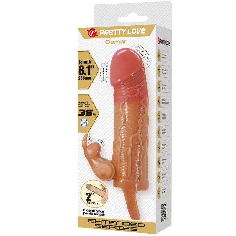 OSMAR PENISOV ODVODNIK + VIBRIRAJOČI STIMULATOR KLITORISA