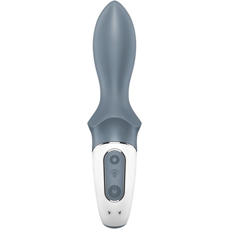 AIR PUMP BOOTY 1 ANAL INFLATABLE VIBRATOR GREY