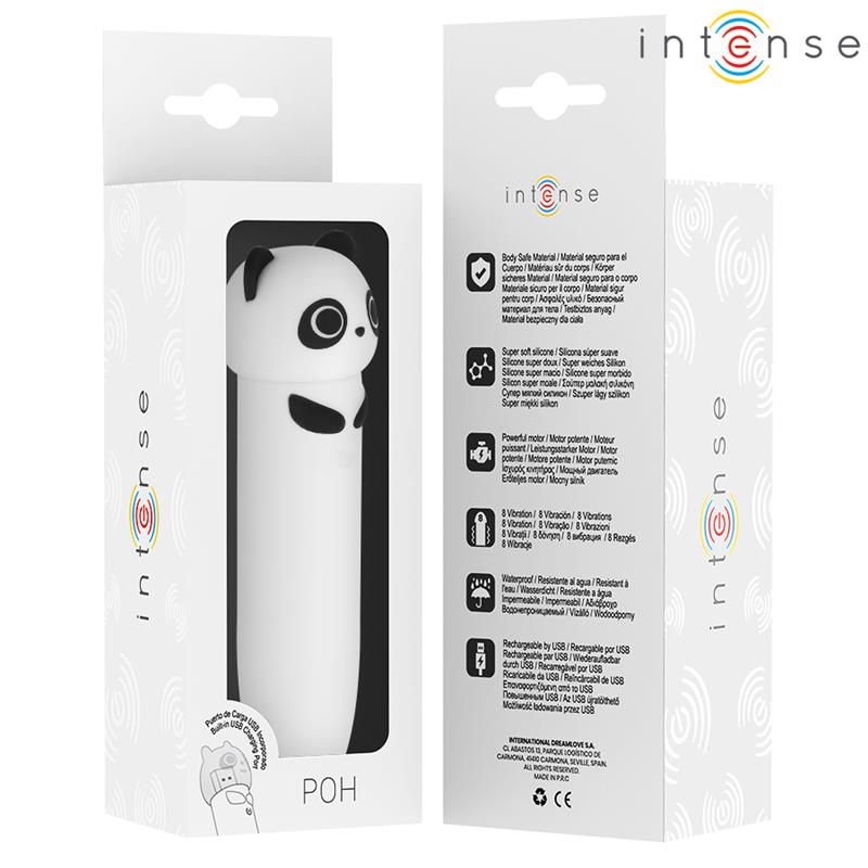 POH PANDA VIBRIRAJOČA KROGLA USB POLNJENA 10 X 2.2 CM