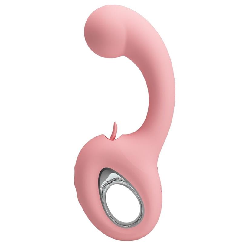 ERYNNYES G-SPOT VIBRATOR + CLITORIS STIMULATOR 10 VIBRATIONS PINK