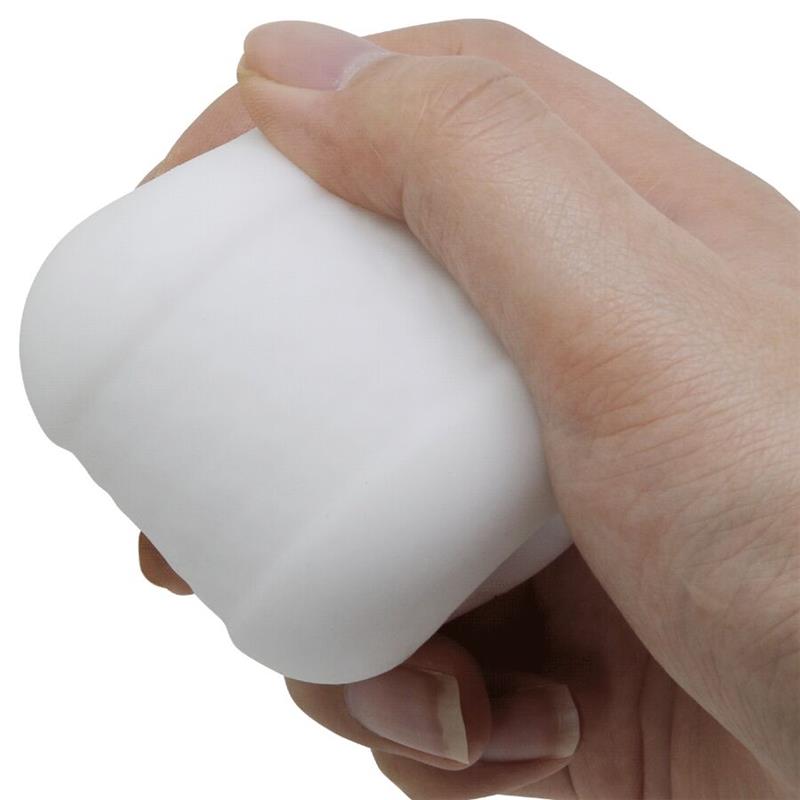 CRYSTLE MALE MASTURBATOR WHITE