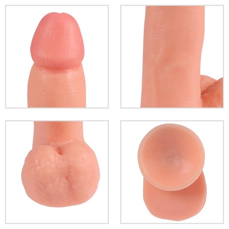 PHANTOM VIBRATING DILDO WITH REMOTE CONTROL 20 CM