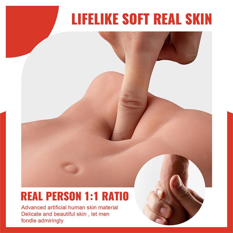 BERTLETT DILDO ASS REALISTIC DILDO AND ANUS MASTURBATOR FRONT POSITION WITH THRUSTING 18 CM