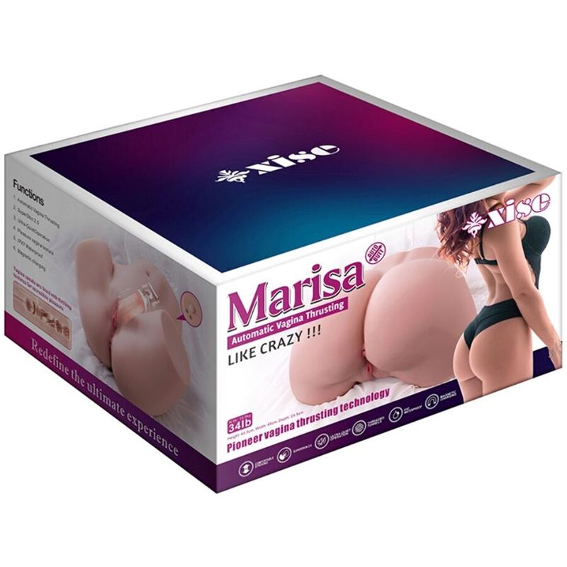 MARISA MULTIPOSITION REALISTIC VAGINA  MASTURBATOR WITH THRUSTING