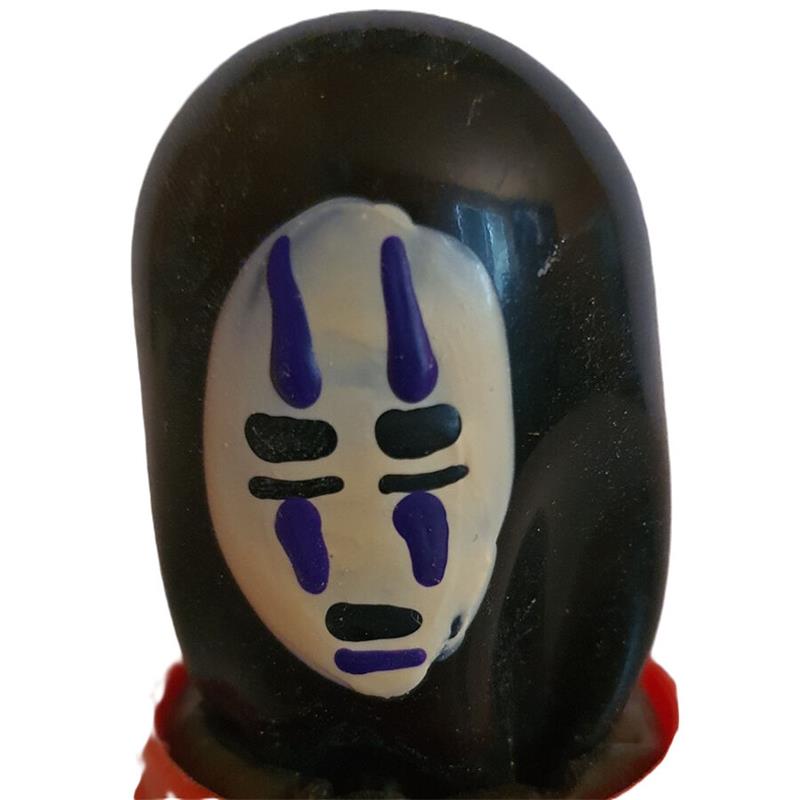 HANDPAINTED NOVELTY CONDOMS MASK GHOST BLACK