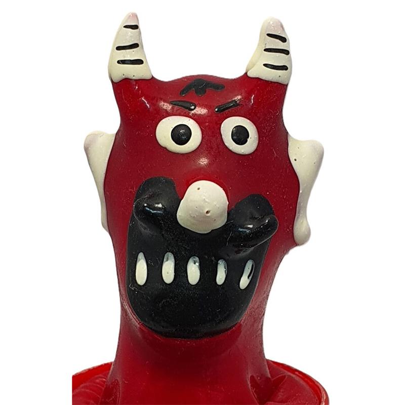 HANDPAINTED NOVELTY CONDOMS DEVILS MOUTH MODEL 2
