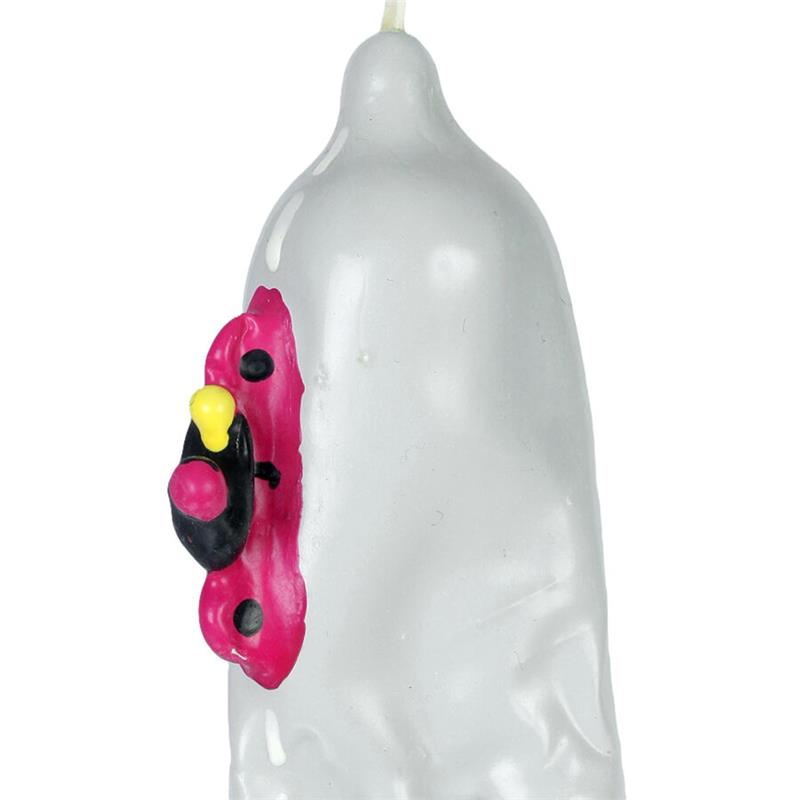 HANDPAINTED NOVELTY CONDOMS MOTORBIKE XL