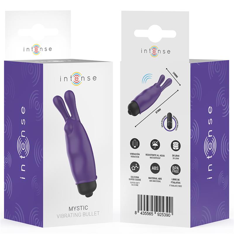 MYSTIC PURPLE VIBRATING BULLET 8.7 X 2.4 CM