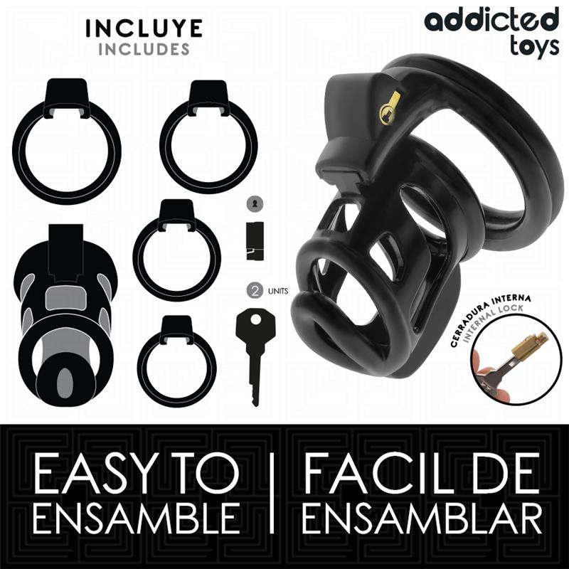 GILDEN CAGE SILICONE PENIS CAGE 8.5 CM
