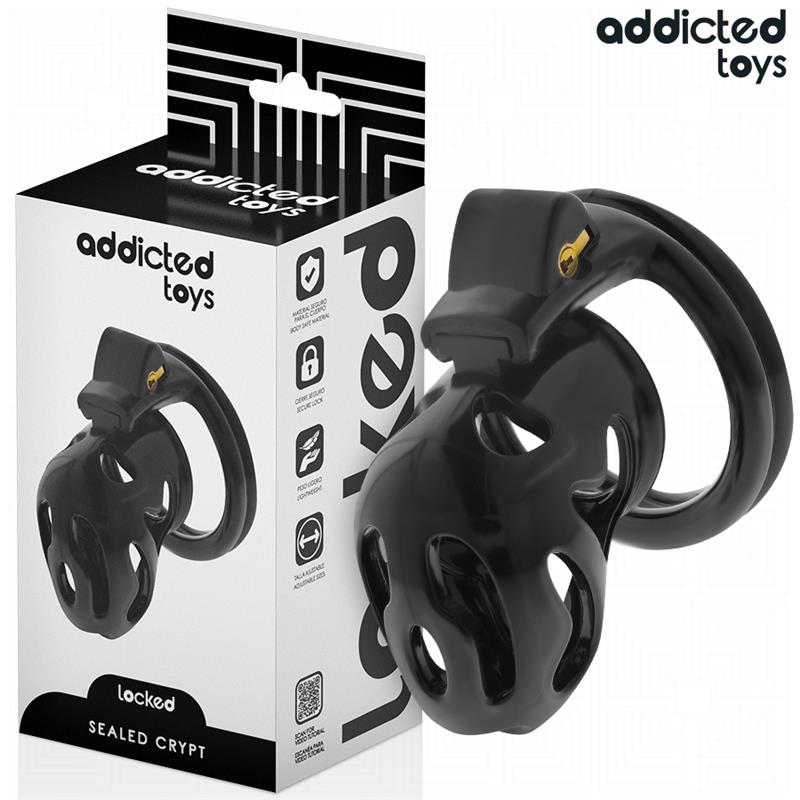 SEALED CRYPT PENIS CAGE 8 CM