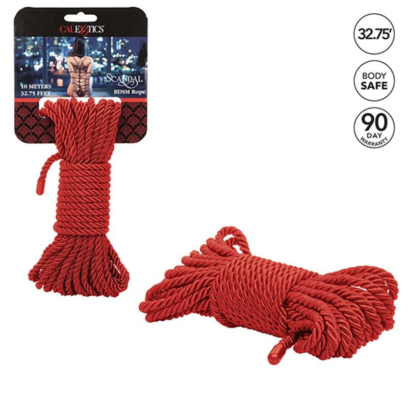 SCANDAL RED BDSM ROPE 10 M