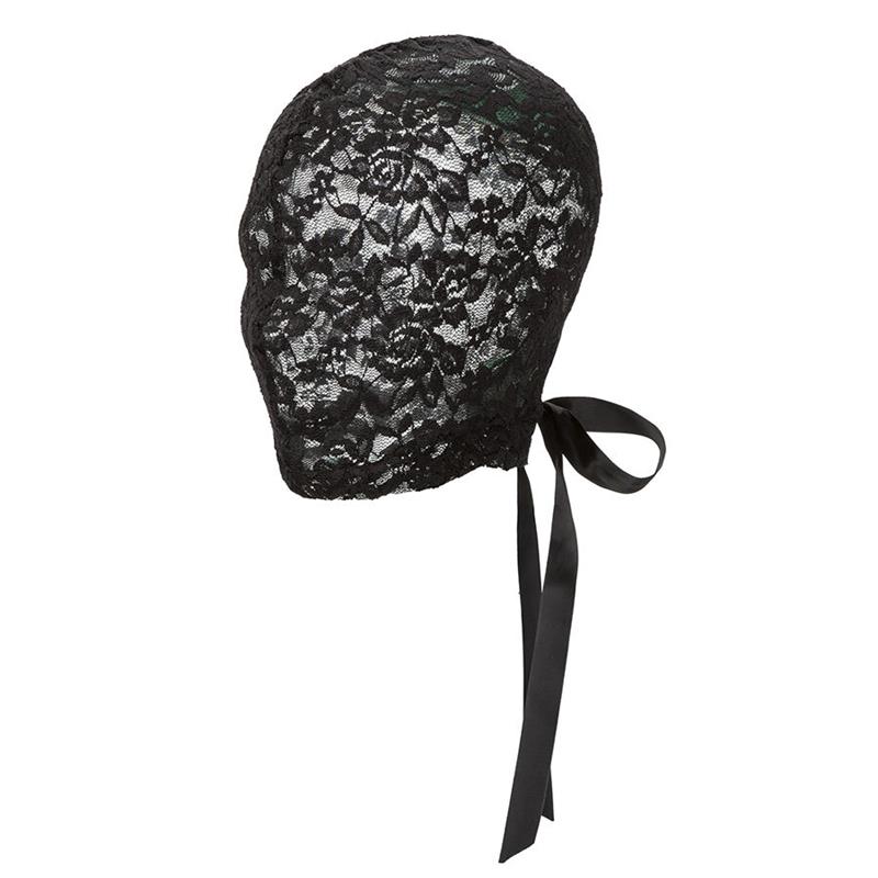 SCANDAL BLACK LACE BALALAVA WITH BOW