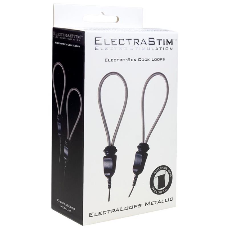 ELECTRALOOPS E-STIM ADJUSTABLE METAL PENIS RINGS
