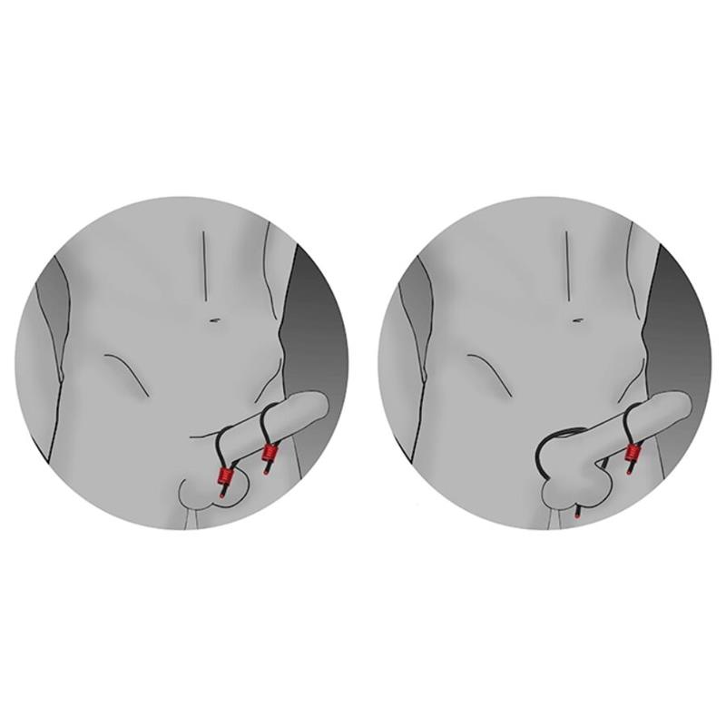 PRESTIGE ELECTRA LOOPS ADJUSTABLE COCK RINGS BLACK