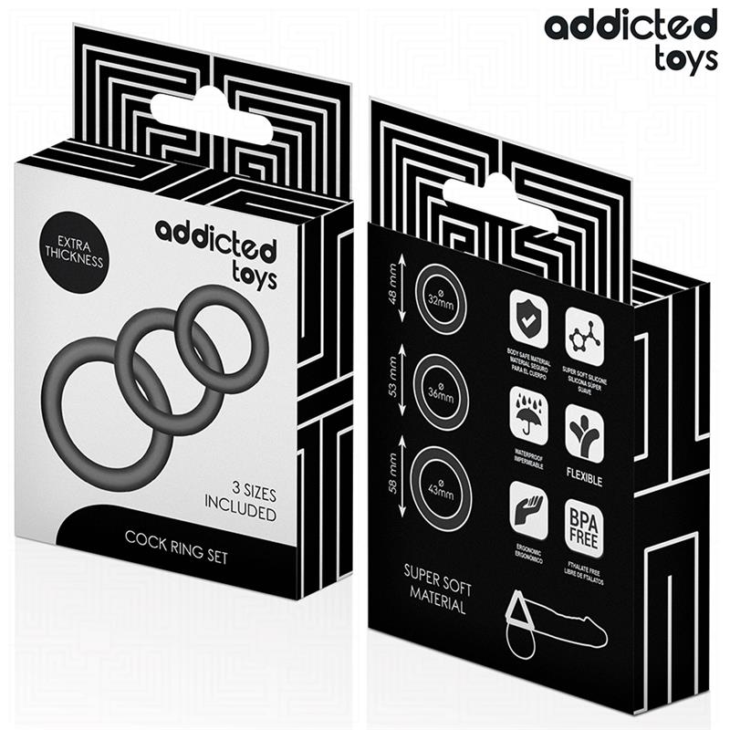 SET OF SILICONE RINGS MODEL 1