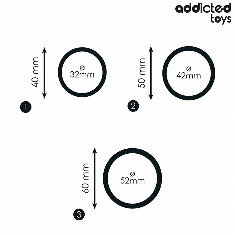 SET OF SILICONE RINGS MODEL 2