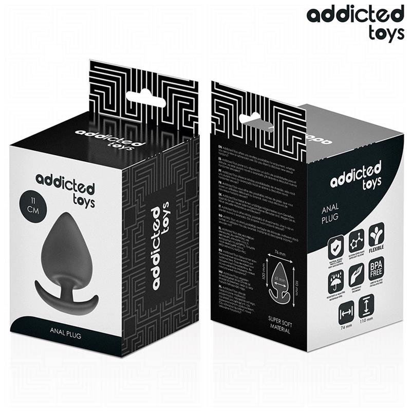 ANAL PLUG SILICONE SIZE XXL 11 CM