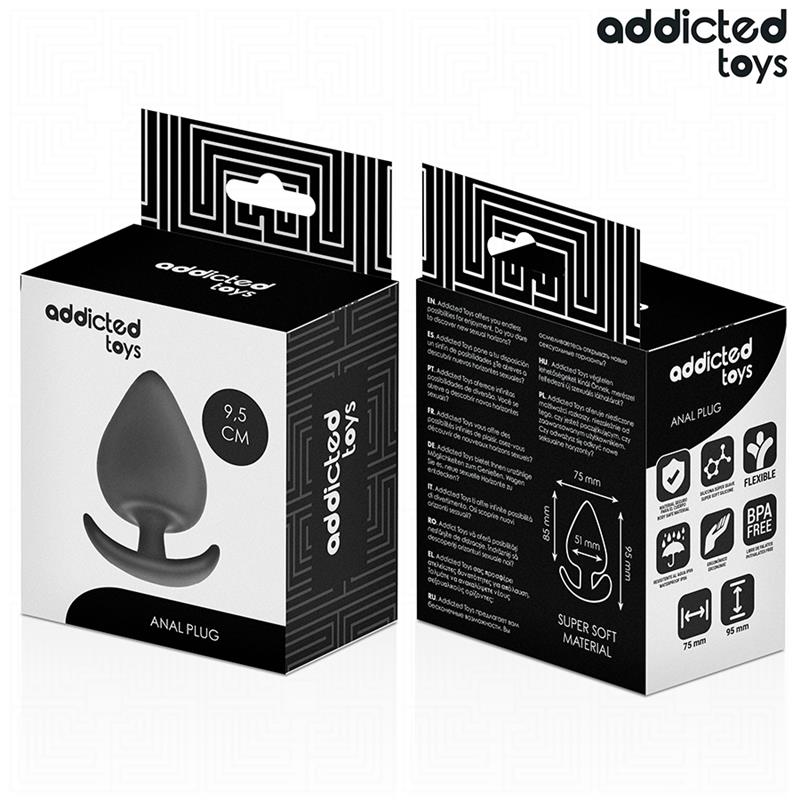 ANAL PLUG SILICONE SIZE XL 9.5 CM