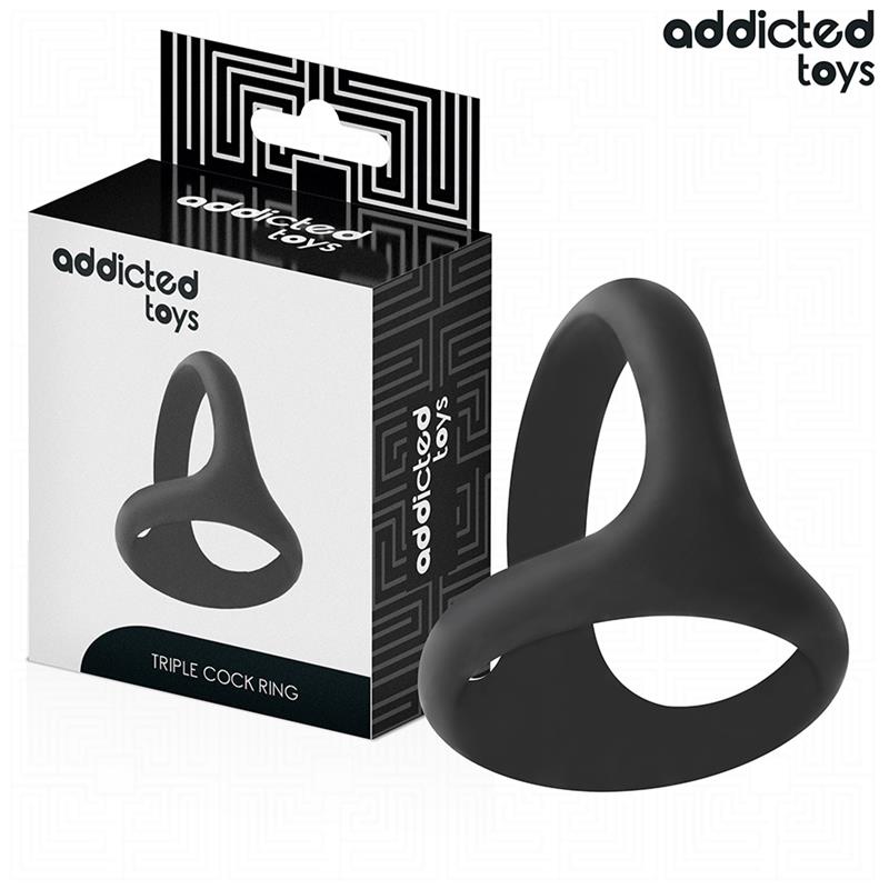 THICK TRIPLE PENIS RING